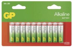 GP Batteries Alkáli LR6 (AA) alkáli elem, 20 db