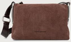 Marc Jacobs keresztpántos táska női velúrbőr MEDIUM SHOULDER BAG - barna Univerzális méret