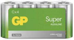 GP Batteries Super LR14 alkáli elem (C), 4 db fólia