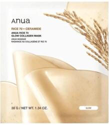 Anua Rice 70 Glow Collagen Mask - 1 bucată Masca de fata