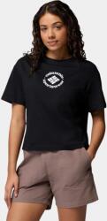 Columbia Rolling Bend Graphic Relaxed Crop Short Sleeve Shirt D
