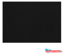  Moosgumi / Dekorgumi lap A/4 (2mm) fekete (BAR_023300313)