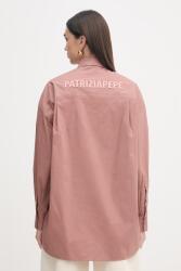 Patrizia Pepe női pamut ing - barna 40