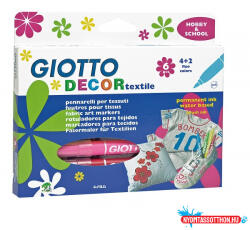  Textilfilc 6/klt GIOTTO Decor (4mm) kerekített végű 4948 00 (BAR_227870000)