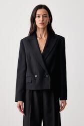 Weekend Max Mara kétsoros női gyapjúval WKDCANAPA - sötétkék 34