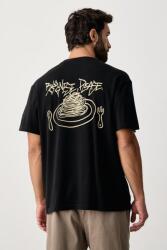 Hurley póló pamut - fekete XL