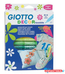  Textilfilc 12/klt GIOTTO Decor kerekített végű (4mm) 4949 00 (BAR_910000067)