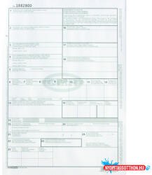  Fuvarlevél CMR 4pld-os CMR. 1-223 (BAR_402050020)