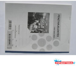  Pénztárjelentés időszaki /25x2/ B. 13-26/V (BAR_403280000)