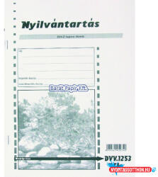  Standkönyv DV. 1253/V (BAR_408570000)