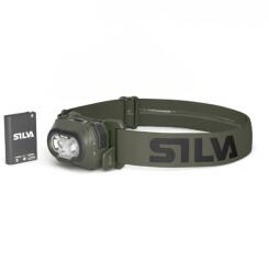 Silva Sweden® Lanternă frontală Discover Hybrid Silva® (Culoare: Verde măsliniu)