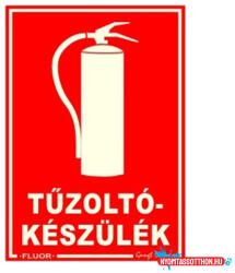 Gungl Dekor Piktogram Tűzoltókészülék piros (FLUOR. )