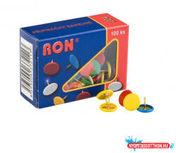  Rajzszög ICO Ron színes fejű colorfun (kb 100db) (BAR_062740000)
