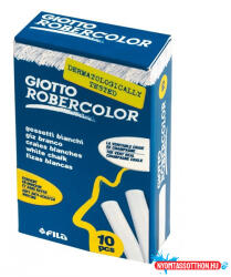  Táblakréta 10/klt GIOTTO RoberColor fehér pormentes 538700 (BAR_239370110)