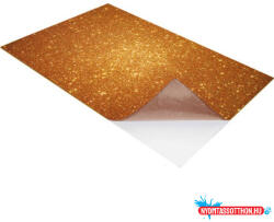  Moosgumi / Dekorgumi lap A/4 (2mm) csillámos öntapadós bronz (BAR_023300476)