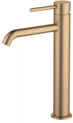 AREZZO design Astro egykaros magasított mosdó csaptelep, szálcsiszolt bronz AR-90012BB (AR-90012BB)