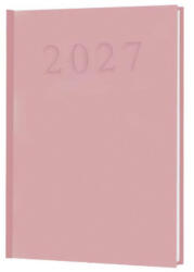  Határidőnapló A/5 napi rózsaszín műbőr 2027 (23.0300111) - robbitairodaszer