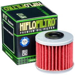 Hiflofiltro HF117 olajszűrő Hiflofiltro Motoralkatrészek Motorolajozási rendszer Olajszűrők és olajpumpák Motorolajszűrők és szűrőbetétek