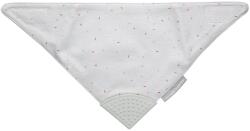 Canpol babies előke textil rágókával szürke (5905774)