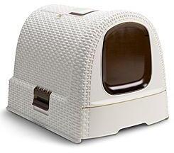 Keter WC macska beltéri ház Rattan 39x39x51cm vintage