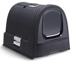 Keter WC macska beltéri ház Rattan 39x39x51cm antracit