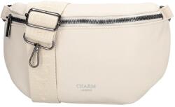Charm London Fehér elegáns bőr övtáska "Alexis (L01061-026-white-HU)