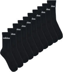 adidas Sosete Femei LINEAR CUSHIONED CREW SOCK 10 PAIR PACK adidas Negru S