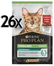  ProPlan Cat tasak Sterilised Adult Marhahús 26x85g