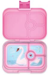 Yumbox Panino 4 rekeszes uzsonnásdoboz - bento box - Power Pink - Swan