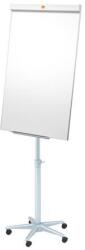 Nobo Flipchart tábla, mobil, mágneses felület, NOBO ˝Impression Pro˝, fehér