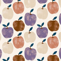 Takoy Prémium pamut NELA Pasztell almák Apple brown