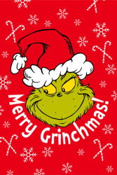 A Grincs Merry Grinchmas mikroflanel takaró 100x150cm (JFK042359) - szukits