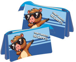 Mister Licence Kapibara Be Cappy 3 rekeszes tolltartó 22 cm FML378938 (FML378938)