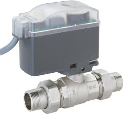 EMMETI Modulo Compact 2 utas 3/4" motoros golyóscsap menetes csőcsatlakozókkal 230 V