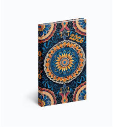 Realsystem Zsebnaptár álló Picture, fehér lapokkal mandala Realsystem 2027 (5811-74) - iroda-ellatas
