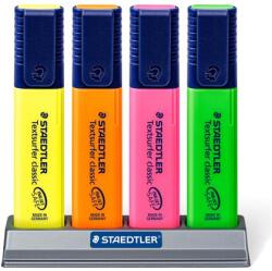 STAEDTLER Szövegkiemelő készlet, 1-5 mm, asztali, STAEDTLER "Classic 364", 4 különböző szín (364 SC4) - csillag