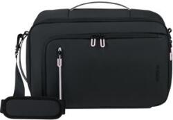 Samsonite Utazótáska, kabin méret, 21l, 3 in 1, AMERICAN TOURISTER "Puffypop", fekete (156528-1041)