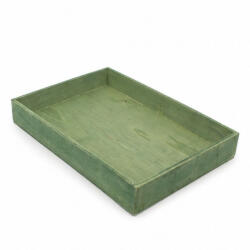  Dekotál zöld 35x25cm