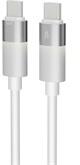 AVAX KAB AVAX CB316 GLOWY 60W USB-C gyorstöltő kábel, fehér - 1m (AVAX CB316)