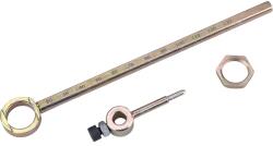 Extol fém megvezető elem / körzőszár a 8813651 lemezvágó fejhez; 20-150 mm, 360 fokban körbeforgatható (8813651C)