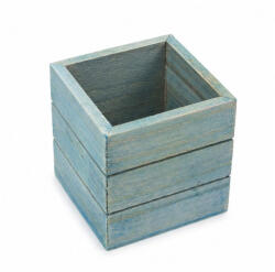  Dekoláda vintage mini kék 8x8cm, mag: 8cm 180/#