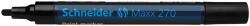 Schneider Lakkmarker, 1-3 mm, SCHNEIDER "Maxx 270", fekete (127001)
