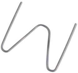 Extol Premium kapocs, `M` forma, 0, 6 mm, szélesség: 15 mm, hossz. : 30 mm, 150 db, 8891505 akkus műanyag hegesztőhőz (8862644)