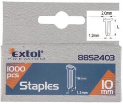 Extol Premium szeg fejjel profi tűzőgéphez 1000db ; 10mm (2, 0×1, 2×0, 52mm) (8852403)