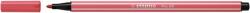 STABILO Filctoll, 1 mm, STABILO "Pen 68", rozsdavörös (68/47)