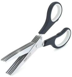 Rapesco Olló, konyhai, 20 cm, fűszer és papíraprító, 5 penge, RAPESCO (1599) - csillag