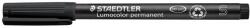 STAEDTLER Alkoholos marker, OHP, 0, 4 mm, STAEDTLER "Lumocolor® 313 S", fekete (313-9) - csillag