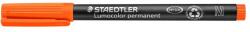 STAEDTLER Alkoholos marker, OHP, 1 mm, STAEDTLER "Lumocolor® 317 M", narancssárga (317-4)
