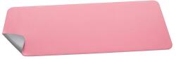 SIGEL Könyökalátét, 800x300 mm, kétoldalas, SIGEL, rózsaszín-ezüst (SA605) - csillag