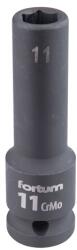 Fortum gépi (impakt) dugófej 1/2", 11 mm, L 78 mm, feketített, FORTUM (4703211)